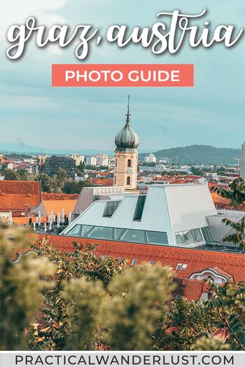 Graz, Austria is one of the best places to visit in Austria! A short train ride from Vienna, Graz is a foodie destination, a UNESCO world heritage site, and a UNESCO city of design. This photo travel guide will make you want to book a trip to one of Europe's most undiscovered cities!