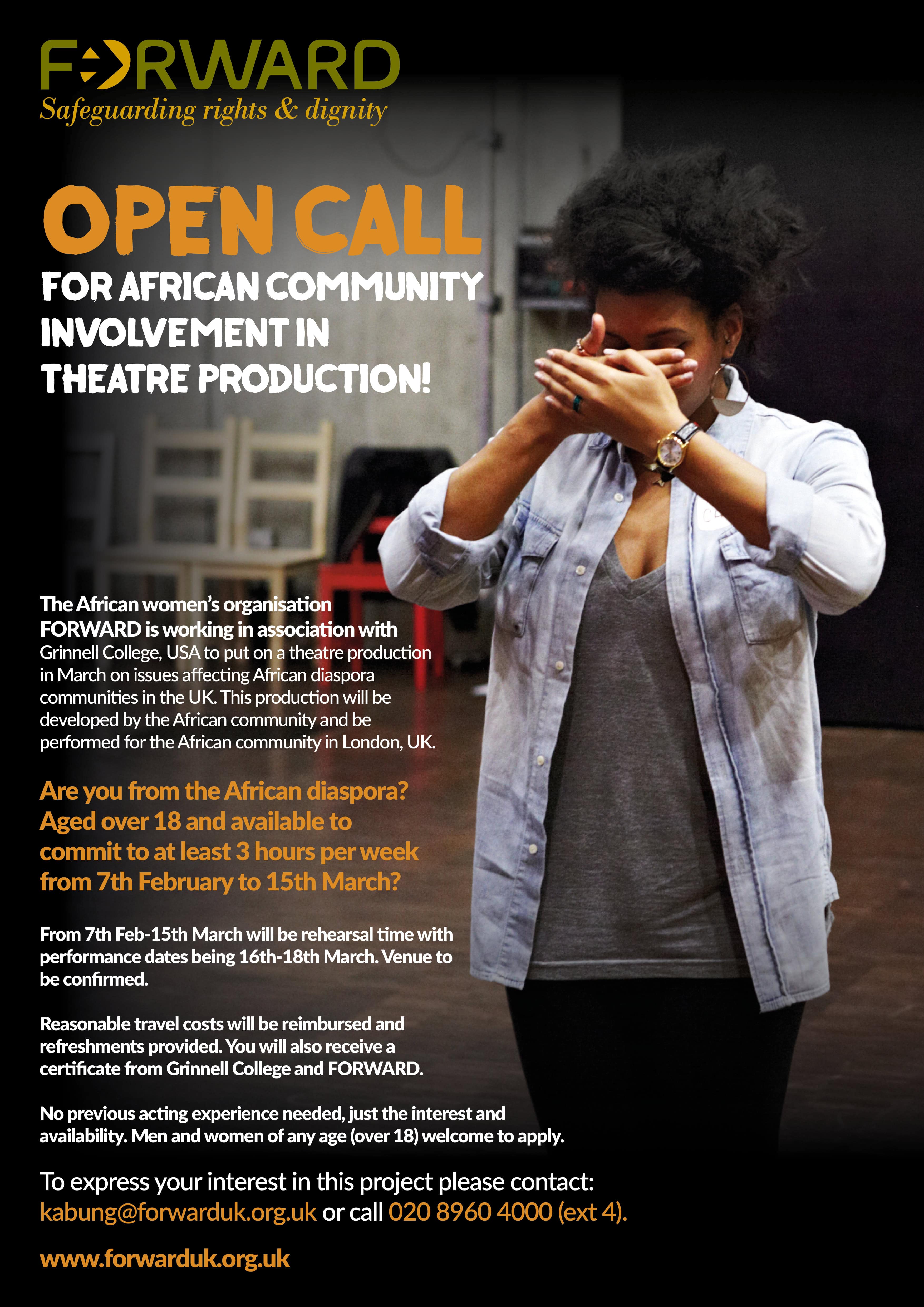 Forward Theatre Flyer