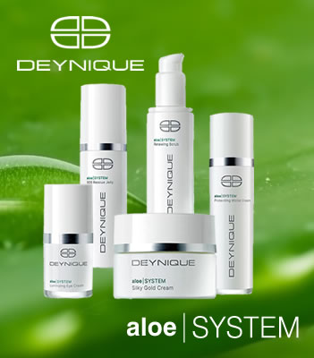 Symbolgrafik aloe System-Serie von DEYNIQUE