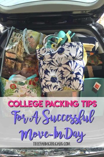 10 Practical College Packing Tips For A Successful Move-In Day. #Ad #SkinEssentials