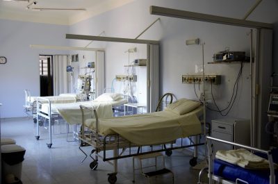 Image of a Hospital bed and area clean with eWorkOrders Maintenance software