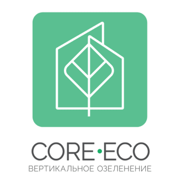 Лого системы «Система добровольной сертификации «КОР.ЭКО.Вертикальное озеленение»»