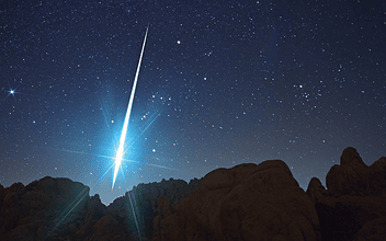 Alfa Capricornídeas costuma gerar meteoros explosivos - Foto: Wally Pacholka