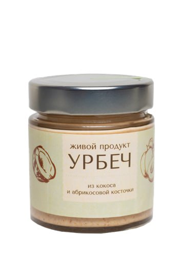 Урбеч из кокоса и абрикосовой косточки ЖП 200 г
