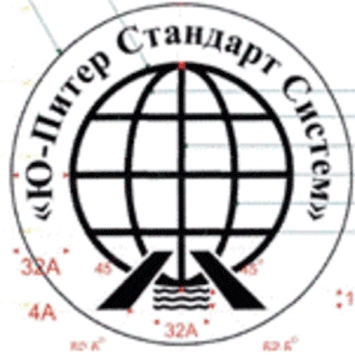 Лого системы «Система добровольной сертификации «Ю-ПитерСтандартСистем»»