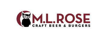 M.L. Rose Craft Beer & Burgers logo