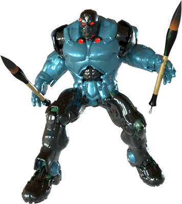 robot888 réalité virtuelle, réalité augmentée, jeux vidéos, game design, école, suisse, art, cinéma, robot bleu