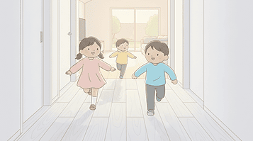 入居6年、子ども3人で変わった一条工務店の平屋の使い方。廊下一本の間取りで「よかったこと」と「困ること」を正直に書く