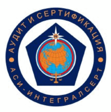Лого системы «Система добровольной сертификации субъектов общественного контроля, работ в области обеспечения комплекса интегрированных мер предупреждения причинения вреда системой управления профессиональными, пожарными, экологическими рисками и технологическими процессами хозяйственной и иной деятельности, подготовки экспертов и персонала»