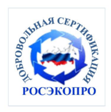 Лого системы «Система добровольной сертификации услуг по обращению с твердыми коммунальными отходами на соответствие требованиям экологической безопасности»