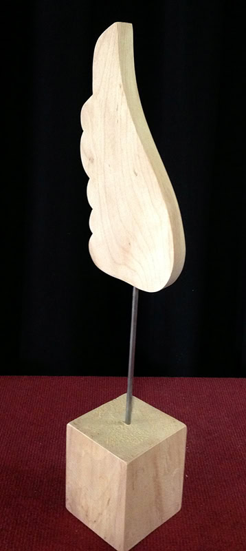 Engelsflügel, 53 cm, Holzdeko – Bild 6
