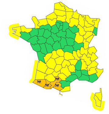 Pluie et neige abondante : les Hautes Pyrénées en alerte vigilance orange