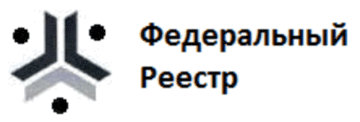 Лого системы «Система добровольной сертификации «Федеральный реестр»»