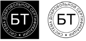 Лого системы «Cистема добровольной сертификации «БЕЗОПАСНОСТЬ-ТЕСТ»»
