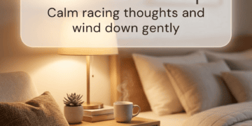 Simple Cozy Night Routine for Anxious Women Who Can’t Sleep (That Actually Feels Doable)