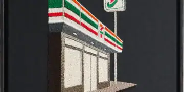 Late-Night City Explorations Embroidered By Adrienna Matzeg