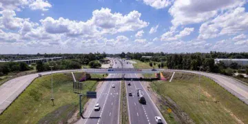 Autopista Rosario-Santa Fe: comienzan las obras del tercer carril y habrá cambios en la circulación en Villa La Ribera