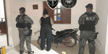 Puerto Gaboto: recuperaron una moto con pedido de secuestro por robo