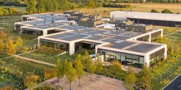 Planning application for new science and technology park on former brickworks site in Whittlesey includes visuals of how, once complete, it could look. PHOTO: ARCHITECT / MASTERPLANNER Bond Bryan