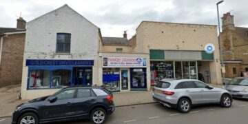 The new planning application for 24–30 Market Street, submitted to Fenland District Council, outlines plans for a smaller, mixed-use development featuring eight dwellings and two retail units