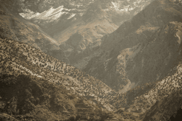 Hike trail from Imlil To Azzaden