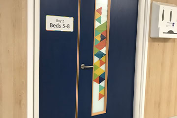 vista max xl panel in a larnec door
