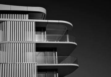 Balcone in vetro