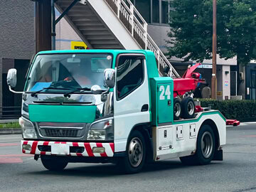 【宮城県】レッカー車の一部部品が盗まれる