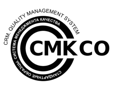 Лого системы «Система добровольной сертификации систем менеджмента качества изготовителей и поставщиков стандартных образцов состава и свойств веществ и материалов «СМК СО»»