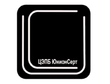 Лого системы «Cистема добровольной сертификации «Центр Экологической и Промышленной Безопасности «ЮнионСерт»»»