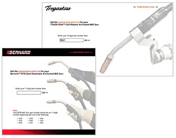 Images for Tregaskiss and Bernard lookup tools used on their website