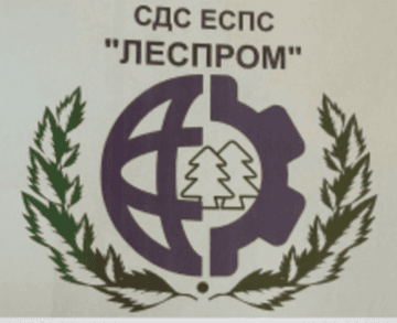 Лого системы «Система добровольной сертификации «Единая система подтверждения соответствия продукции, поставляемой на объекты целлюлозно-бумажной промышленности, объекты лесопереработки и деревообработки «ЛЕСПРОМ»»