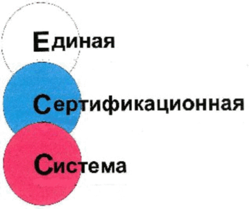 Лого системы «Система добровольной сертификации «Единая сертификационная система»»
