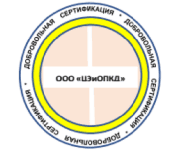 Лого системы «Система добровольной сертификации негосударственных судебных экспертов в области производства экспертиз в отношении объектов кадастра недвижимости и землеустройства»