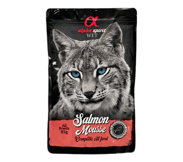 Alpha Spirit Mousse Salmón 85gr Para Gato