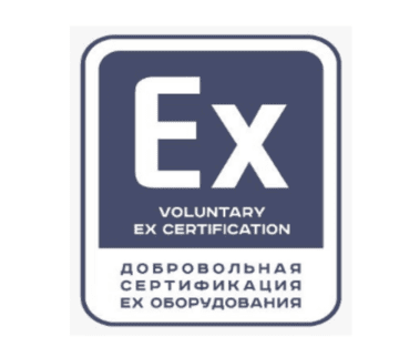 Лого системы «Система добровольной сертификации Национальной системы оценки соответствия взрывозащищенного оборудования»