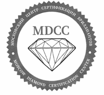 Лого системы «Cистема добровольной сертификации «Московский центр сертификации бриллиантов».»