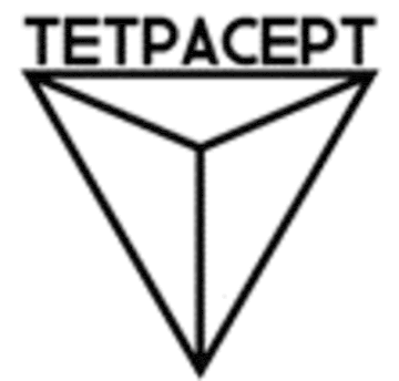 Лого системы «Система добровольной сертификации систем менеджмента «ТетраСерт»»