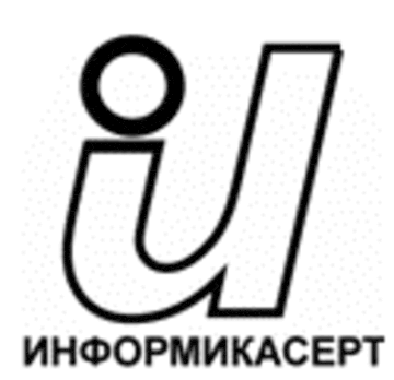 Лого системы «Система добровольной сертификации «ИНФОРМИКАСЕРТ»»
