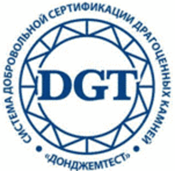 Лого системы «Система добровольной сертификации драгоценных камней «ДОНДЖЕМТЕСТ»»