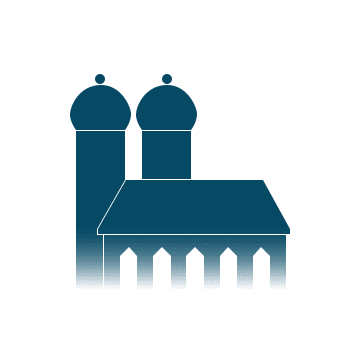 München-Cityskyline Grafik