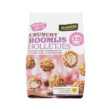 chruncy roomijsbolletjes