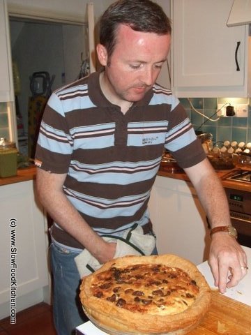 Caramelised Garlic Tart