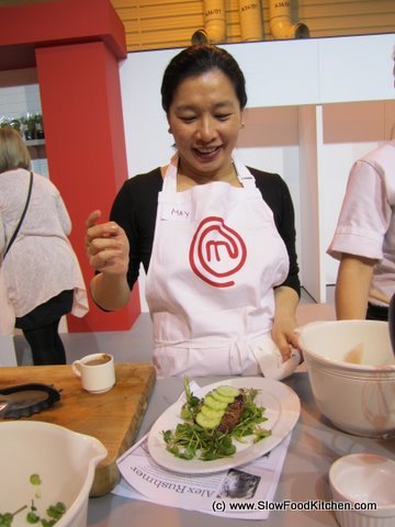 Masterchef Challenge BBC Good Food Show Alex Rushmer Dr Tim Kinnaird