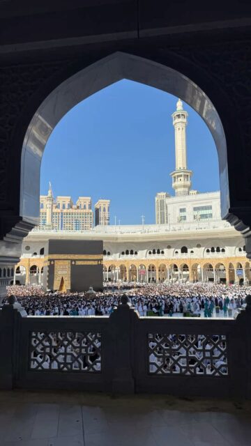 احدث صور للكعبة المشرفة.