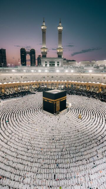 احدث صور للكعبة المشرفة.