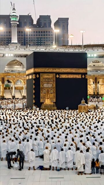 احدث صور للكعبة المشرفة.