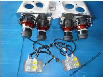 G KLASA 463 GELENDE LAMPY BIXENON AMG XENON NOWE - obrazek 4