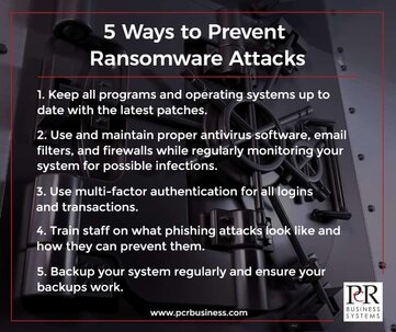 how to prevent a ransomware attack