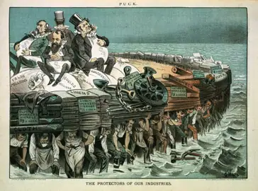 Bild som illustrerar The gilded age.